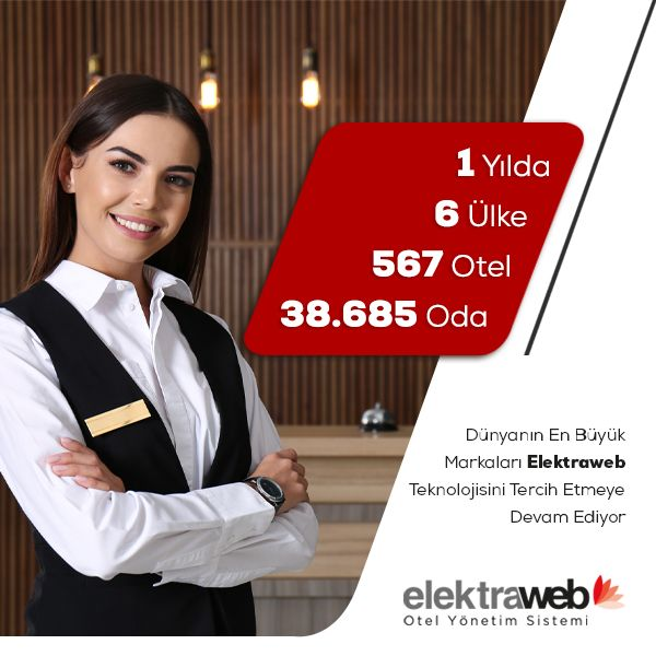 Bir senede 567 otel dünya yazılım devleri için çok olmayabilir .
Ama dünya çapında bu kapsam ve büyüklükte kullanılan İLK WEB TABANLI ve BULUT YAPIDA otel programı ElektraWEB dir.
Sanırım uzun sürede TEK olarak kalacağız...