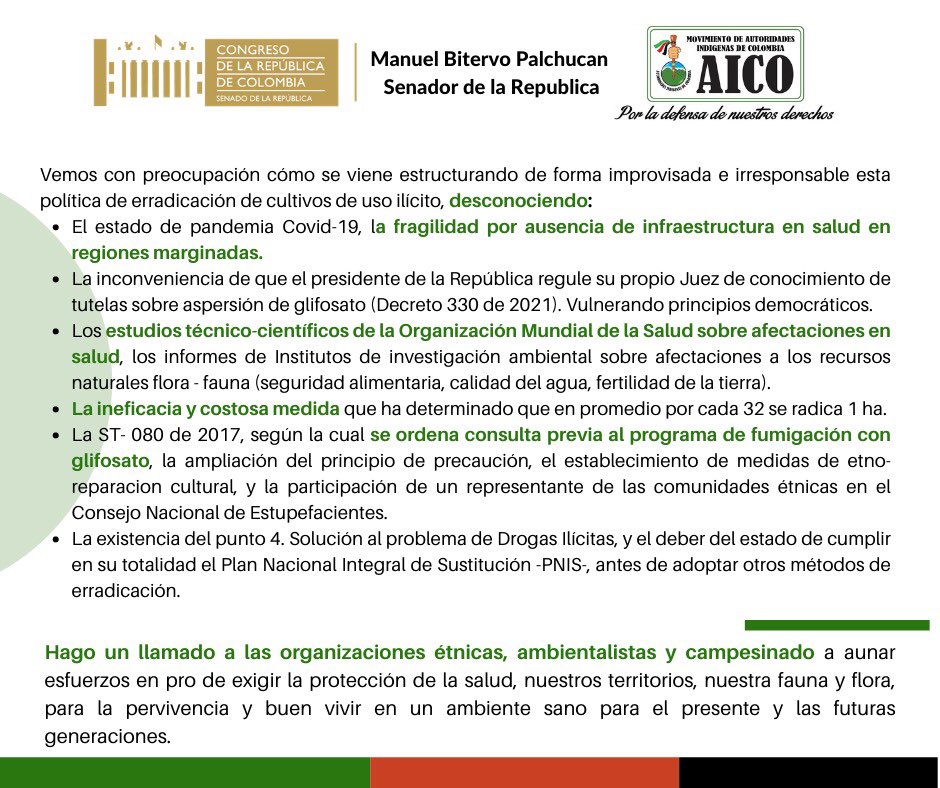 Senador Bitervo Palchucán tweet media