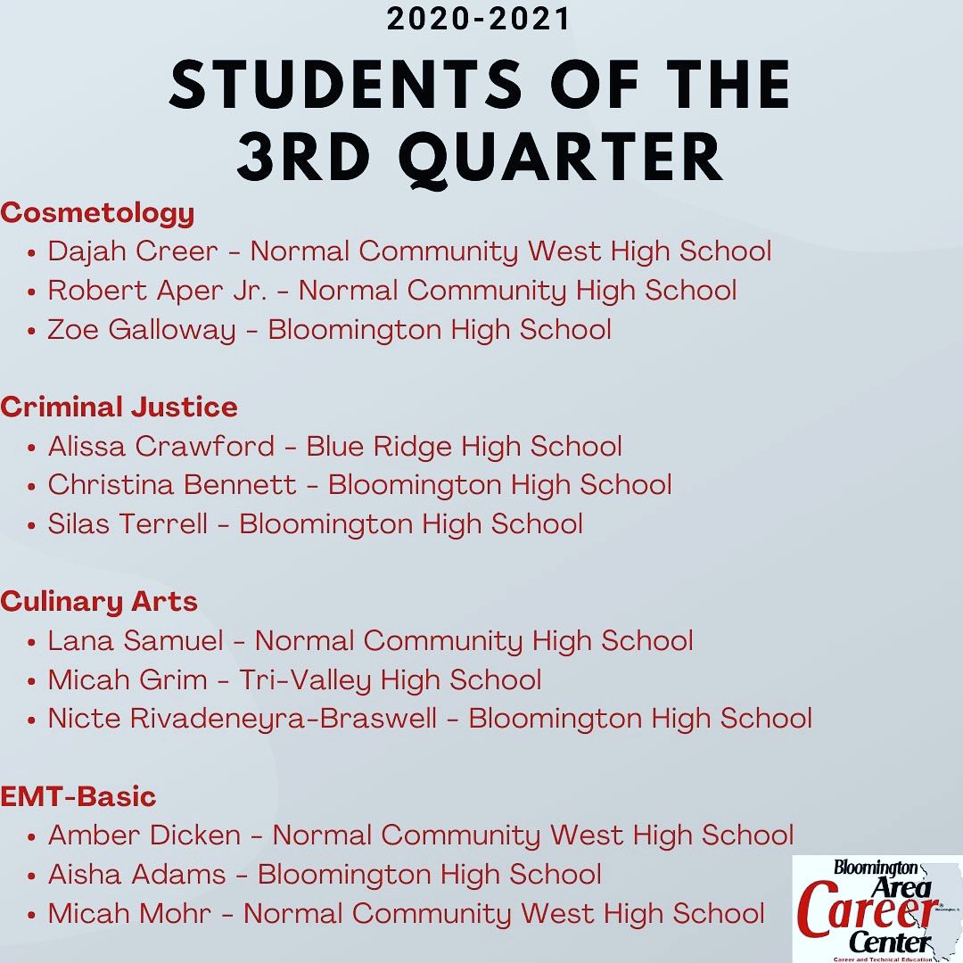 BCA - Bloomington Career Academy tweet media