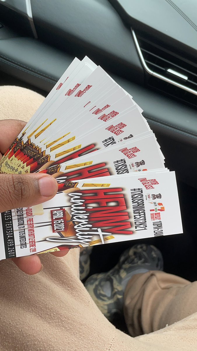 TreDaMfCreator's tweet photo. #HennyUniversity tonight!!! IS AT 9944 kleckly dr , Houston tx !!!
EARLY ARRIVAL MANDATORY!!!!
TONIGHT 🍾
#TXSUSPRINGFEST2k21
PRESALES 10.00
OUTSIDE TXSU TOWERS FOR PRESALE POP UP SHOP TEXT NOW
504.499.2601 ! https://t.co/LIAQ83PCGf