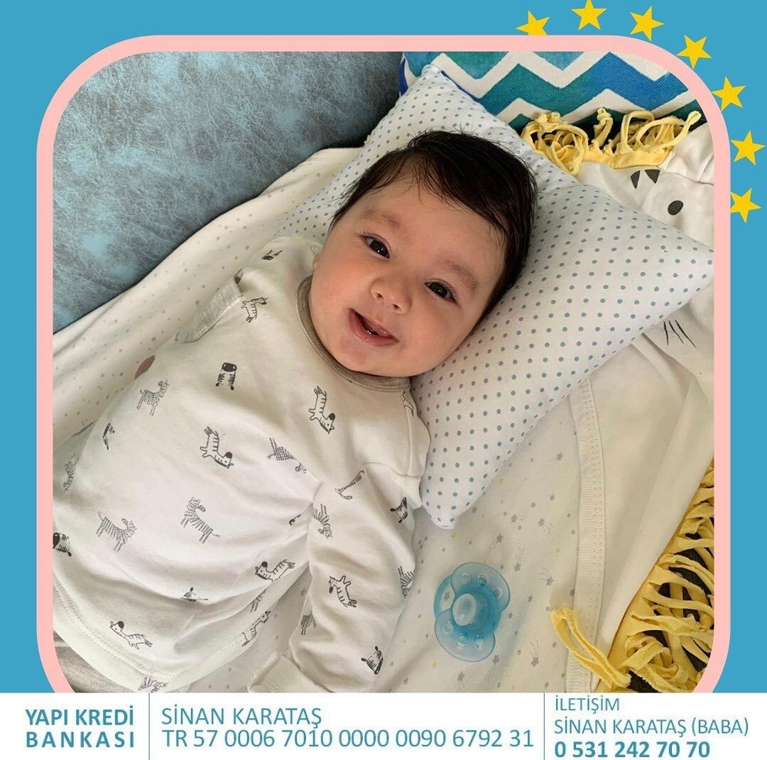_suGde_'s tweet photo. Merhaba ben SMA TIP1 savaşçısı Aybars. Henüz 2,5 aylığ��m ve daha şimdiden bazı vücut fonksiyonlarımı kaybettim. Zamanla yarışıyorum, 6 aylık olmadan tedavime ulaşmam gerek. Bana umut olur musun?🌟 #aybarsicin https://t.co/WU98JGTnZJ