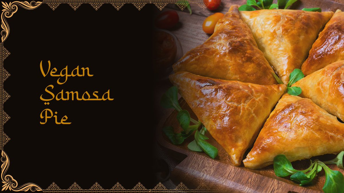 Treat yourself to a delicious #vegan #samosa #pie for #Iftar today - it's very easy to make with our #tasty #CookingSauces > ow.ly/Zkla30rEDHI