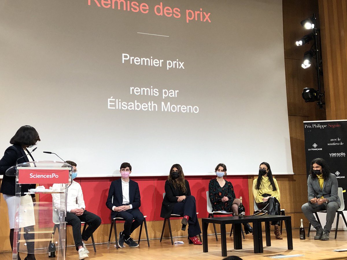 La France a fait de sa langue une héroïne de son Histoire et la narratrice de son destin.

Bravo aux lauréats du Prix Philippe Séguin des arts oratoires de <a href="/sciencespo/">Sciences Po</a> 👏

Vous perpétuez une tradition dont vous êtes à la fois les héritiers et les ambassadeurs.