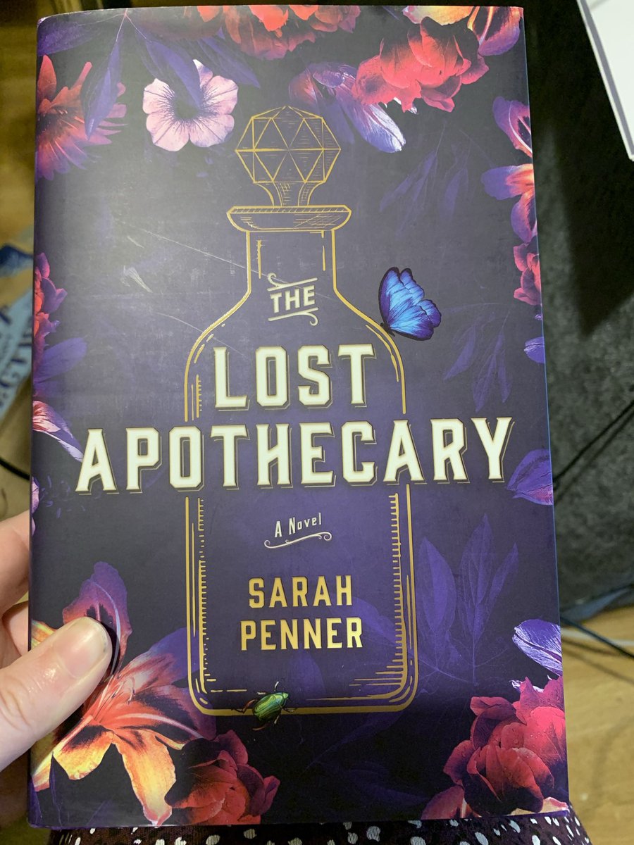 #BookMail 
I had some amazing book mail today... most I bought and one I have been kindly gifted by a publisher. But all of them are 🔥 🔥 🔥!!!!  I had to buy this gorgeous book due to so many raving reviews 😂 thank you #BookTwitter I blame you 😉 #TheLostApothecary 1/2