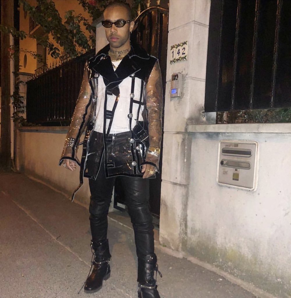 Me in my mushroom leather jacket and mushroom boots on the way to the store to buy a pound of mushroom meat