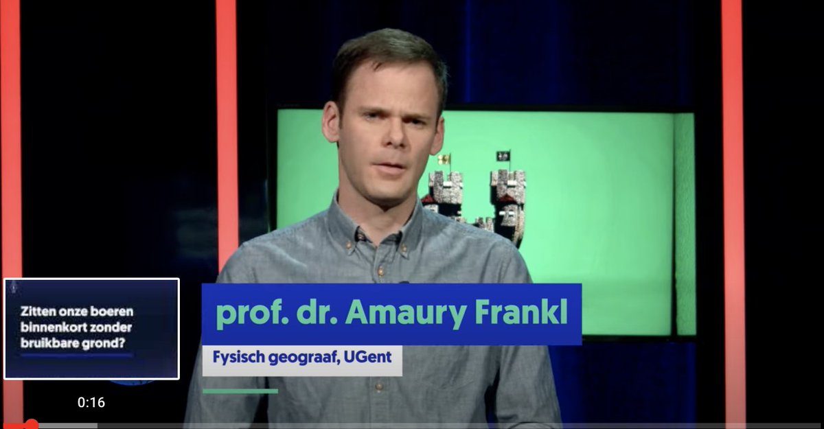 UGent Wetenschappen (@ugent_fwe) on Twitter photo UGent geograaf Amaury Frankl verzorgt vandaag het programma van de Universiteit van Vlaanderen: "zitten onze boeren binnenkort zonder bruikbare grond?" @AmauryFrankl <a href="/GeographyUGent/">GeographyUGent</a>
youtube.com/watch?v=zj8TnV… UGent geograaf Amaury Frankl verzorgt vandaag het programma van de Universiteit van Vlaanderen: "zitten onze boeren binnenkort zonder bruikbare grond?" @AmauryFrankl <a href="/GeographyUGent/">GeographyUGent</a>
youtube.com/watch?v=zj8TnV…
