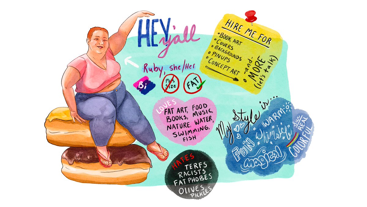 fugitiverabbit's tweet image. ✨Hello! I‘m  Ruby. Im a full time freelance artist &amp;amp; illustrator actively seeking new job opportunities!✨
 
⬇️⬇️find my work at all of these places⬇️⬇️

✨rubynball.com 
✨etsy.com/shop/fugitiver… 
✨patreon.com/fugitiverabbit 
✨inprnt.com/gallery/fugiti…