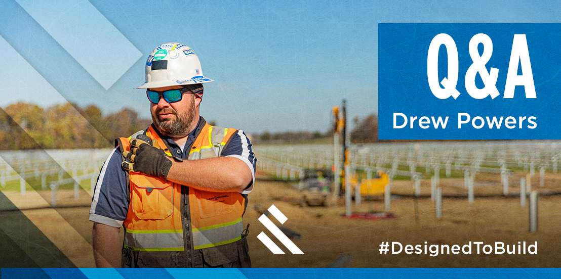 BurnsMcDonnell's tweet image. As project manager for CenterPoint Energy&apos;s solar farm in Southwestern Indiana, Drew Powers is well-versed in solar #construction. Hear from him on site selection criteria, technology implementation and efficient project execution. hubs.ly/H0GQft00 #DesignedToBuild
