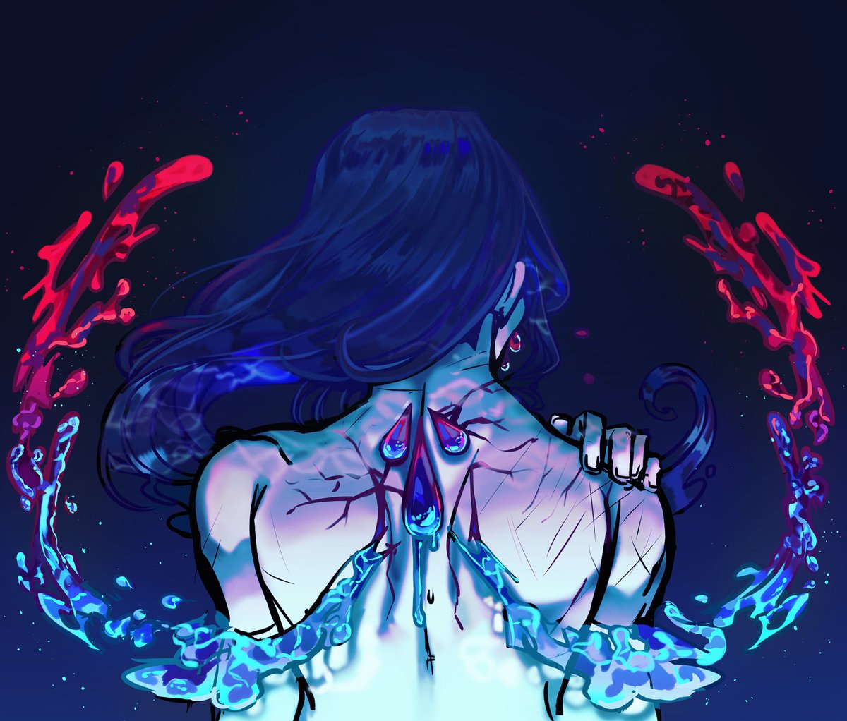 hide your face and bleed for your art.     damn whatever they say. 
you cannot be changed ❤️