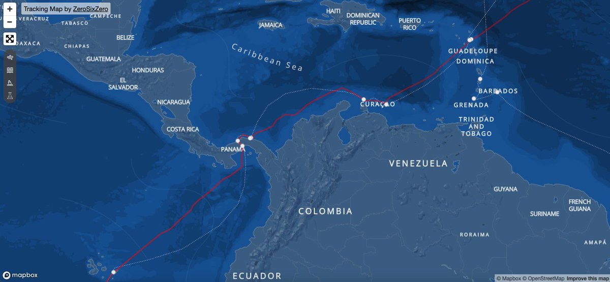 Mapbox's tweet image. “Adding bathymetry data for ocean expeditions adds a visually interesting and informative layer to provide depth and context to the story.” - @anthonygoddard @zerosixzeromap More ⛵️🗺️: in mapbox.com/blog/new-bathy… #expedition #travel #sailing