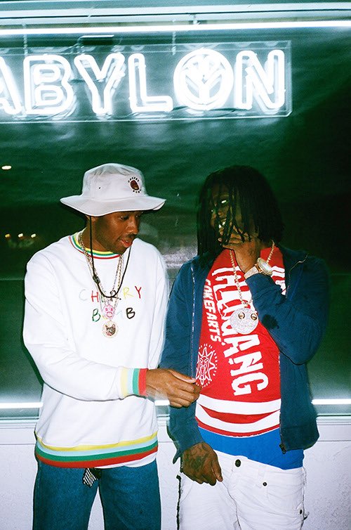 Odd Future Fans on X: tyler the creator and rocky in paris https