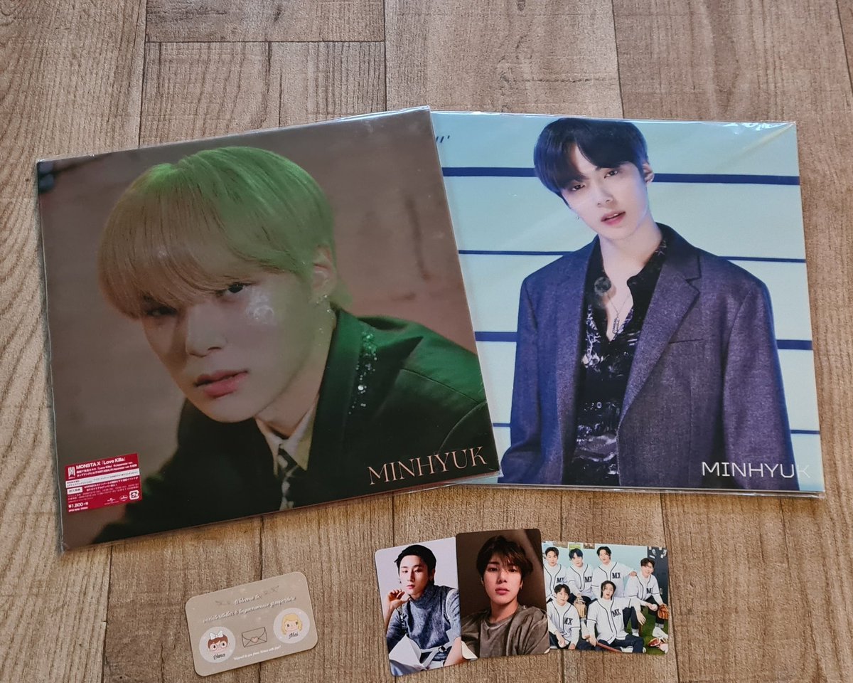 MieseDenise's tweet image. My day was shit. Like real bullshit but then i saw that a package arrived and my pretty boy Minhyuk was in it! That cheered me up a bit! I wanna say thank you to @imxinterstellar and @tinywonwonnie for this GO 💕
#imxinterstellarproofs #tinywonwonnieproofs