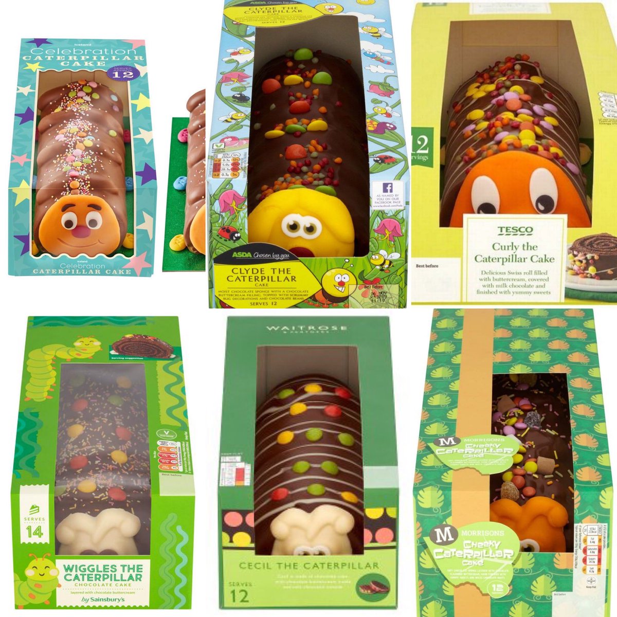 @AldiUK What’s the fuss about? Caterpillar cakes are a thing everywhere! 🐛🍰
