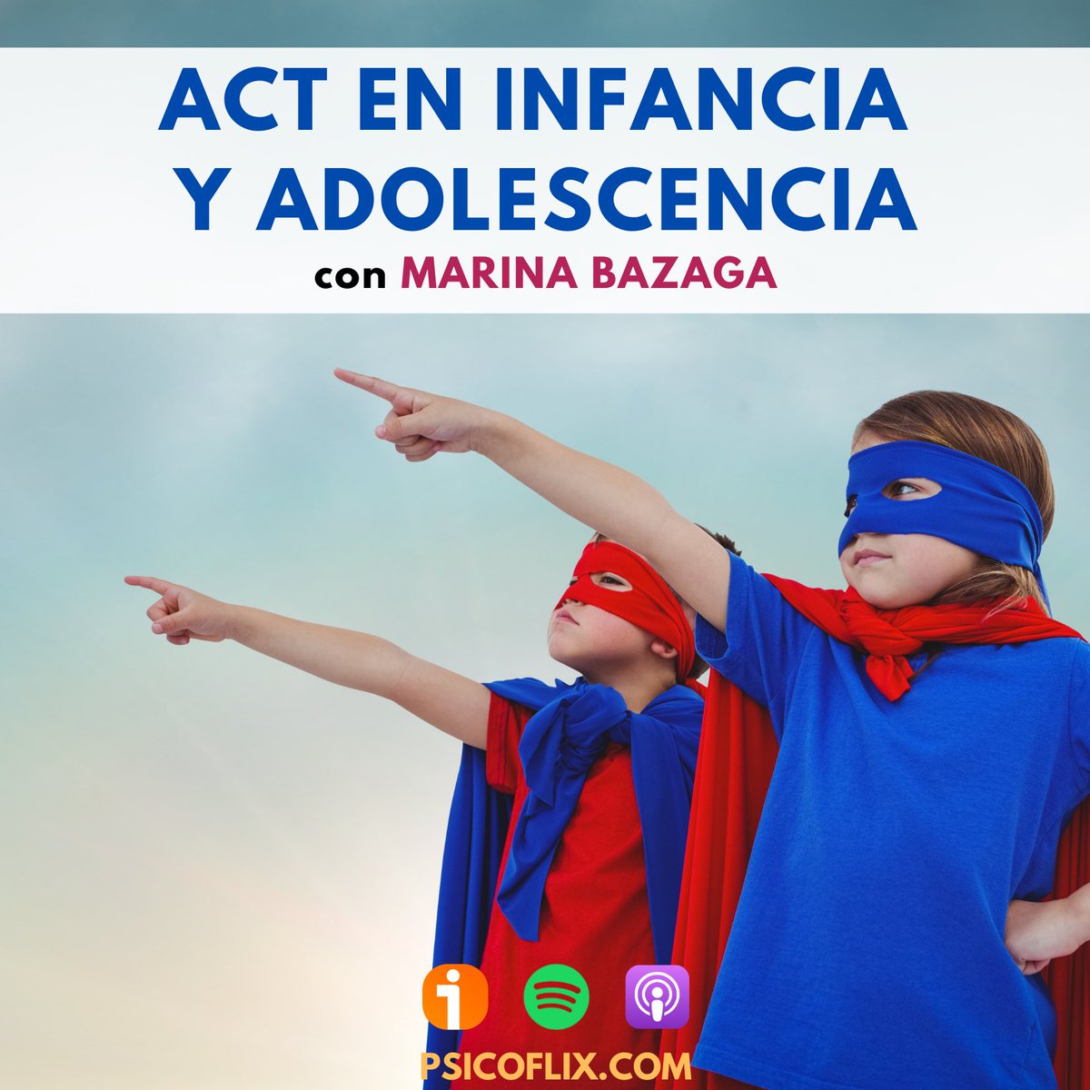 Psicoflix (@psicoflix) on Twitter photo ¡NUEVO PODCAST! Hoy hablamos de ACT en infancia y adolescentes con <a href="/MarinaBazaga/">Marina Bazaga</a>, psicóloga en <a href="/ItecPsicologia/">ITEC Investigación y terapia del comportamiento</a> & <a href="/NexoPsicologia/">Nexo Psicología</a>
🎧 Web: bit.ly/3sjdEPT
🎧 Spotify: spoti.fi/2QwqeOr
🎧 Ivoox: go.ivoox.com/rf/68650535
🎧 Apple: apple.co/3smEKps ¡NUEVO PODCAST! Hoy hablamos de ACT en infancia y adolescentes con <a href="/MarinaBazaga/">Marina Bazaga</a>, psicóloga en <a href="/ItecPsicologia/">ITEC Investigación y terapia del comportamiento</a> & <a href="/NexoPsicologia/">Nexo Psicología</a>
🎧 Web: bit.ly/3sjdEPT
🎧 Spotify: spoti.fi/2QwqeOr
🎧 Ivoox: go.ivoox.com/rf/68650535
🎧 Apple: apple.co/3smEKps