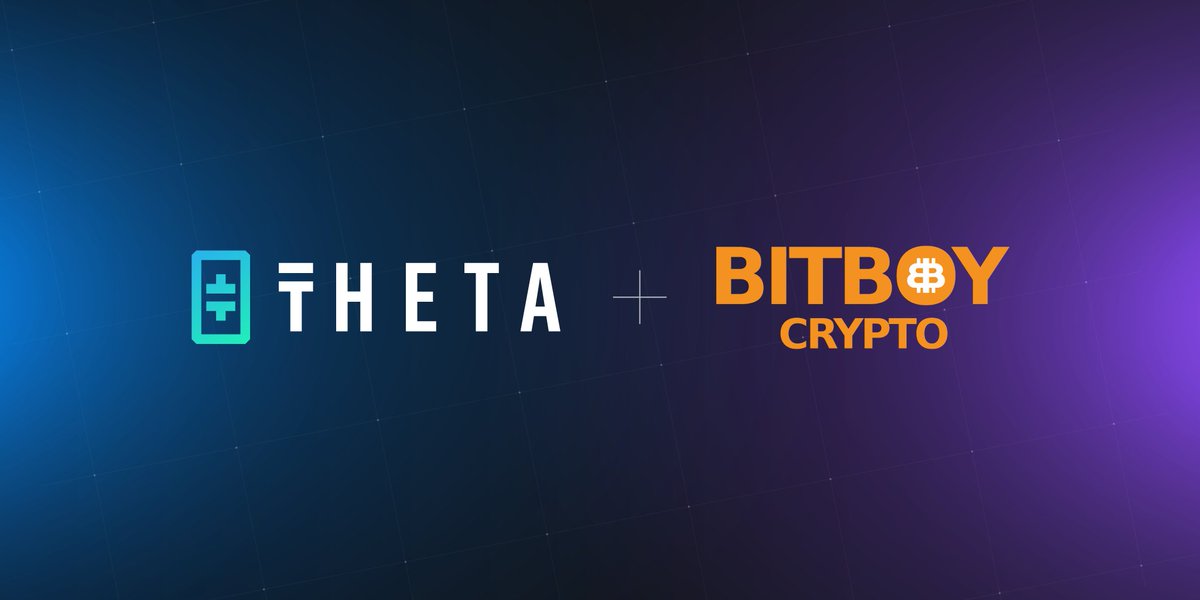 Theta_Network's tweet photo. Welcoming @Bitboy_Crypto as the first of many creators coming to the official @ThetaDrop marketplace.

https://t.co/5VajVF5zwG https://t.co/a05bdODUj0