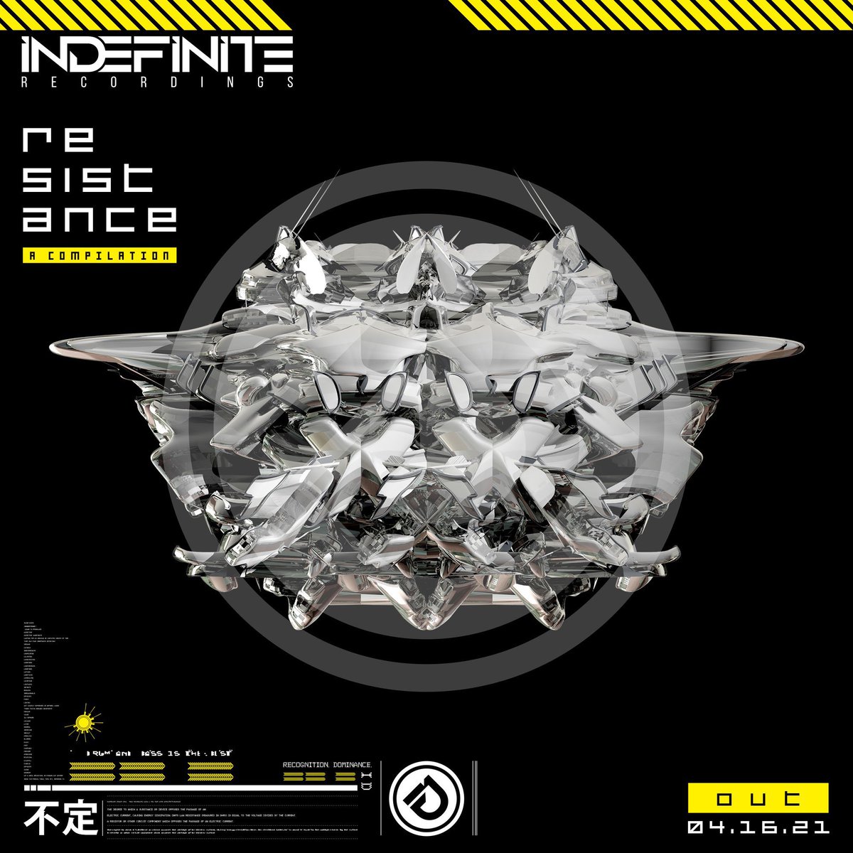 🆔 Im very proud to announce my very own imprint, Indefinite Recordings..

Quality both sonically and visually take priority above all else here.. I  will just let the music and the art do the talking

Go stream the Resistance showcase mix

Here for the indefinite future 🆔