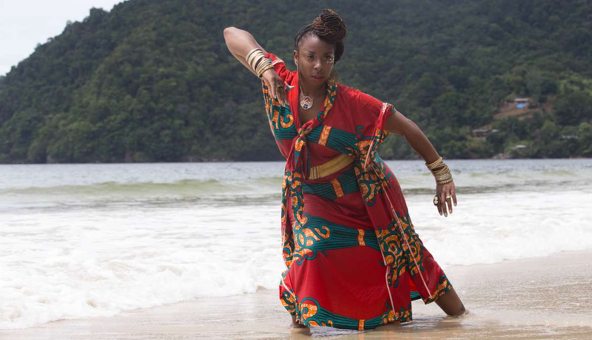 #TBT 
At the beach in #Trinidad filming the music video for my song "Sand". After we filmed, I took the make up off, ate bake and shark and drank a soursop smoothie and swam for hours. 
#travel #tour #musician #passport #blacktravel