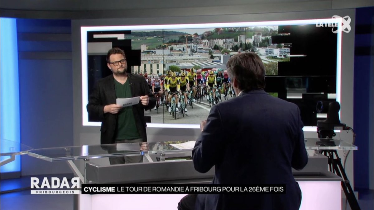 Centre Gauche / Mitte Links (@cg_mlfr) on Twitter photo Notre élu au Conseil communal de Fribourg, <a href="/Nobs_P_Olivier/">Nobs Pierre-Olivier, Conseiller communal Fribourg</a> réagit sur le plateau de la Télé au sujet de l’assouplissement des mesures Covid par le CF et au sujet de la dernière étape du Tour de Romandie qui se terminera à Fribourg le 2 mai 2021.
Vidéo: youtu.be/TQEwaV02DZc Notre élu au Conseil communal de Fribourg, <a href="/Nobs_P_Olivier/">Nobs Pierre-Olivier, Conseiller communal Fribourg</a> réagit sur le plateau de la Télé au sujet de l’assouplissement des mesures Covid par le CF et au sujet de la dernière étape du Tour de Romandie qui se terminera à Fribourg le 2 mai 2021.
Vidéo: youtu.be/TQEwaV02DZc