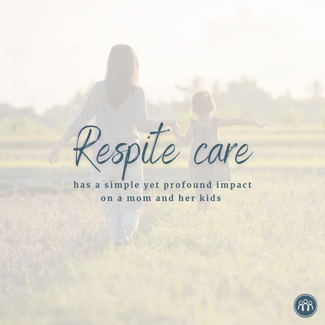 A couple days of respite care seems so simple, yet has a profound impact on a mom’s ability to reset, rest and receive the energy she needs to continue moving forward. Provide respite care to support the wonderful moms we serve: give monthly today at donate.onecause.com/tfgood/donate