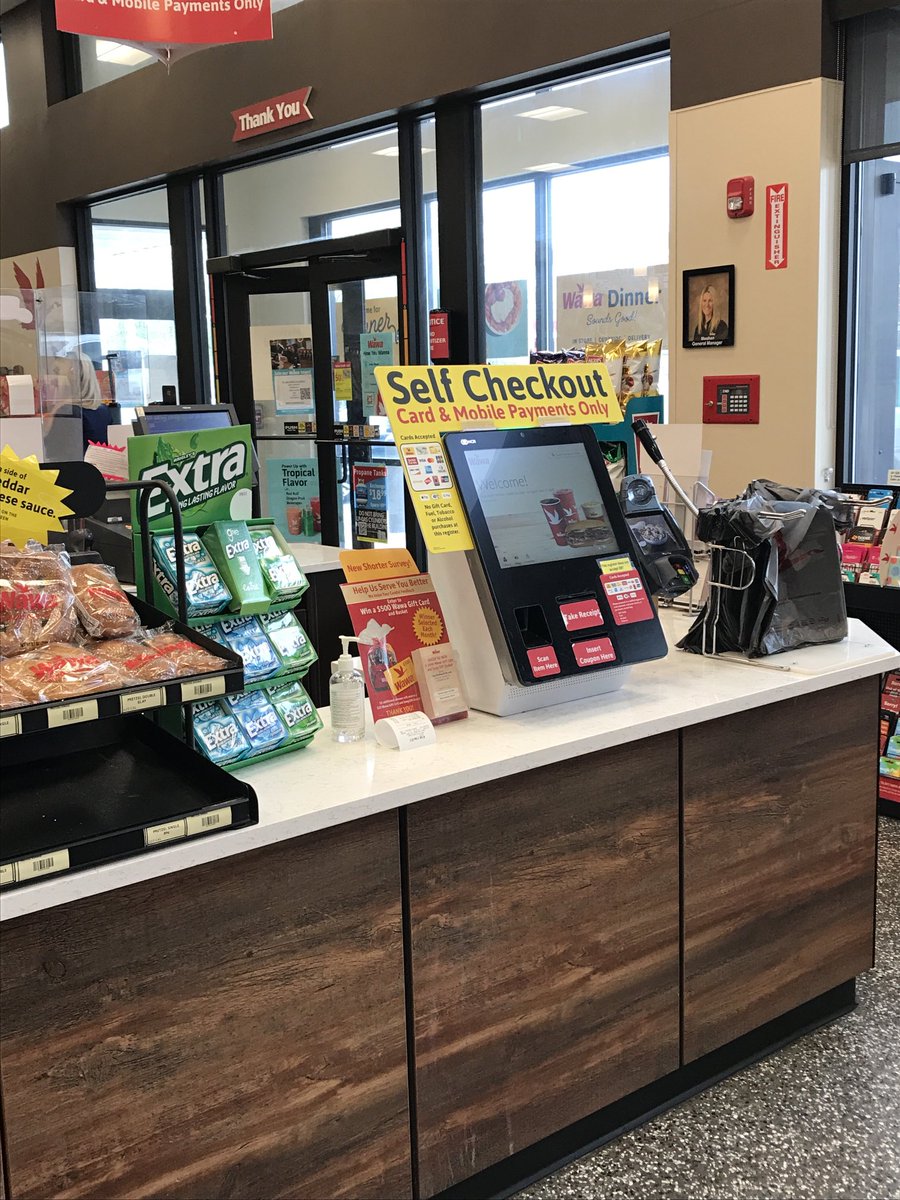 CREcapitalMkts's tweet photo. Come on ⁦@Wawa⁩ is your bottom line hurting that much where you have to replace a human with a machine? You are a private company no Wall Street to please. #wawa https://t.co/ij0KBh45Sx