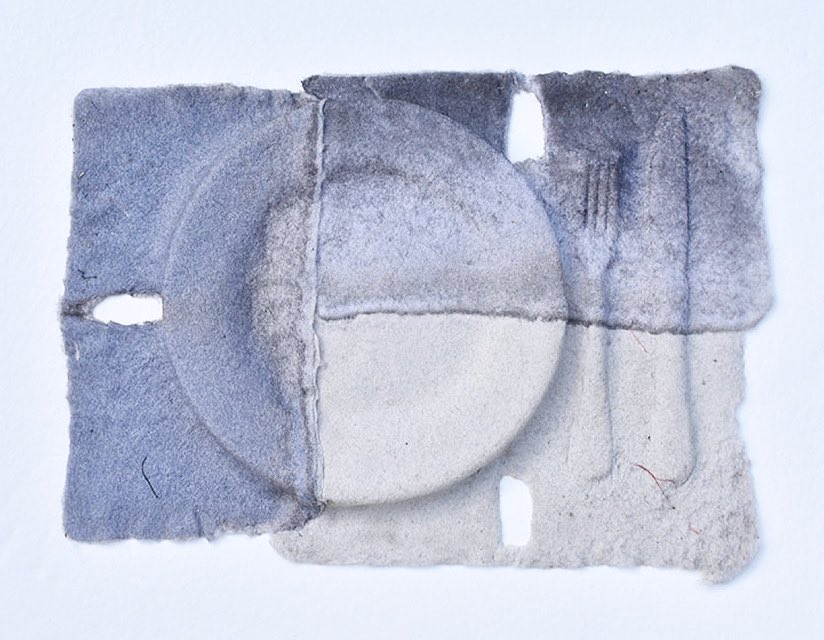 AspectRatio3D's tweet photo. Alejandro Figueredo Díaz- Perera
“Unfamiliar Setting 5”
2017
embossed lint comprised of hair, skin cells, dust and clothing fibers 
17 x 22 x 2.5 in   43.2 x 55.8 x 6.4 cm https://t.co/veQhPXSIeY