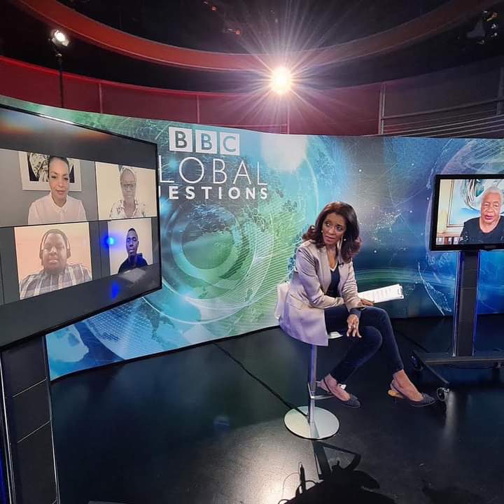 logman_osman's tweet photo. had Privilege to be invited by @BBCWorld for @BBCGlobalQuest mediated by Ms. @TheZeinabBadawi to ask and share my thought about African Youth Engagement and Empowerment with
Ms.Graça Machel : the widow of Nelson Mandela and Ms. Angélique Kidjo
@BBCAfrica
#GlobalQuestions #BBC https://t.co/k7spZIEK05