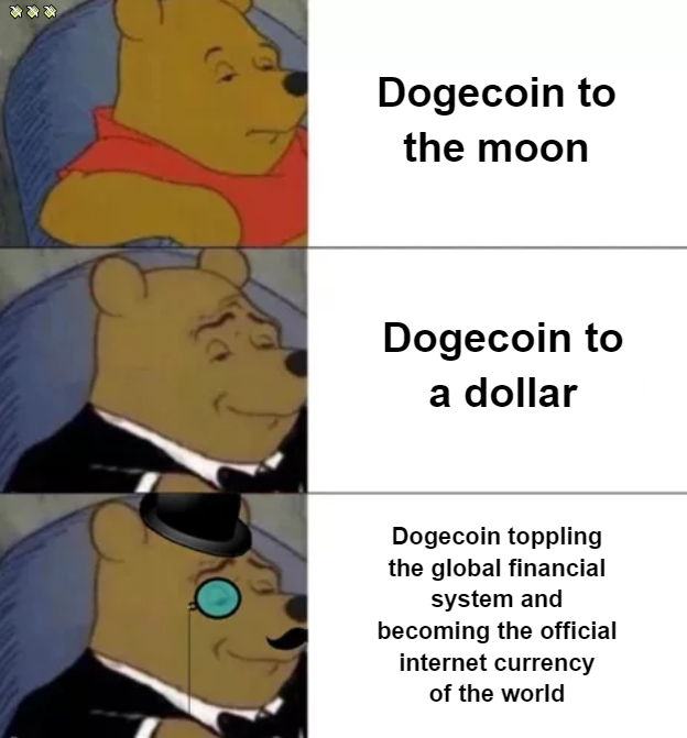 itsALLrisky's tweet photo. Memes are art! These #Dogecoin memes have been minted as one-of-a-kind NFTs in The Meme Economy collection

Each meme is original and has unique properties that detail the meme's anatomy. Collect meme history: https://t.co/RJAmIiaBWD https://t.co/pyvKSgChhF