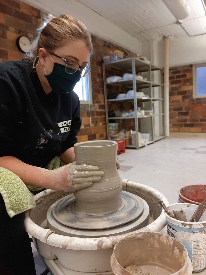 CoreClay's tweet photo. There’s some big things happening in our ‘Beyond the Basics’ evening class 👀 #wip https://t.co/dLlpXcLPX0