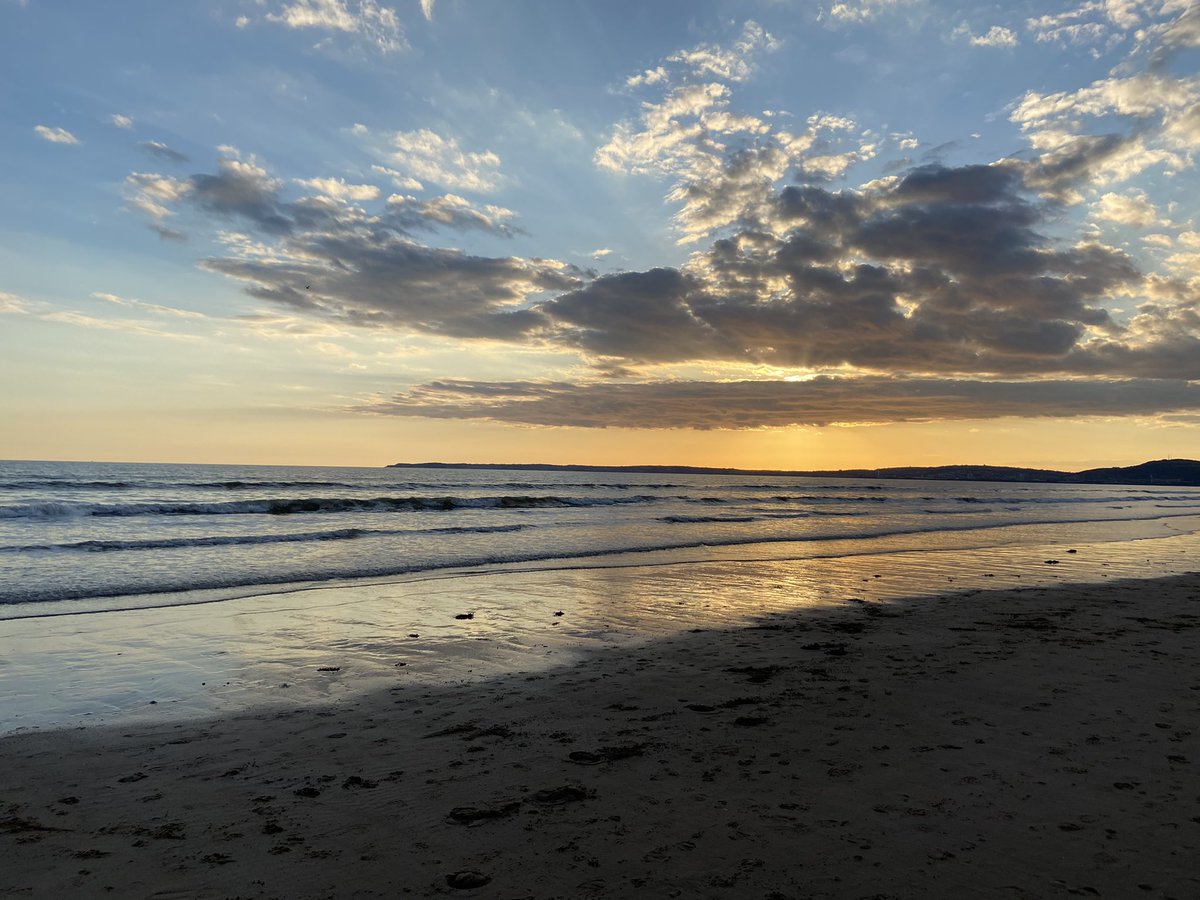 Lexiedog3's tweet image. Zoomies on the beach tonight, I’m such a lucky girl 🐾❤️