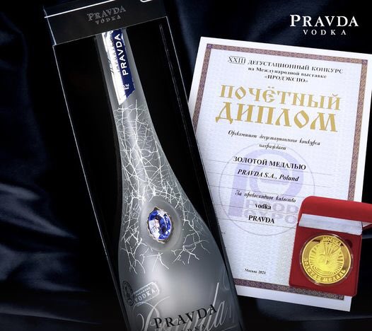 Vodka Pologne Vodka 9 - Pravda Vodka