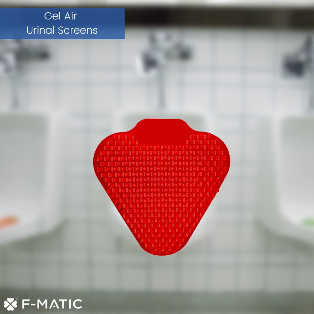 🤓🚾Our innovative patent technology uses micro tubes to maintain a fresh environment by preventing and controlling bad odors at the source of the urinal. ✨ 

#fmatic #fragrance #gelair #urinalscreen #cheerry