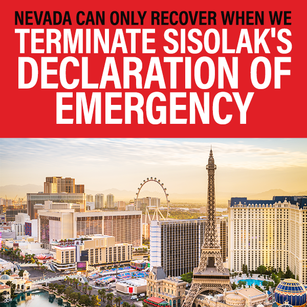 RealAnnieBlack's tweet photo. Our state can only truly recover once we open our state and let Nevadans live their lives! https://t.co/YUB02r1DTX
