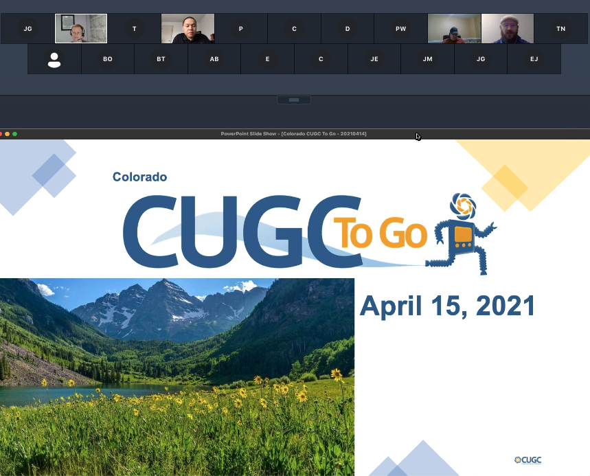 JenHGibbons's tweet photo. Colorado CUGC To Go is underway! Thanks @nutanix for sponsoring! #myCUGC https://t.co/doljlfxZPm