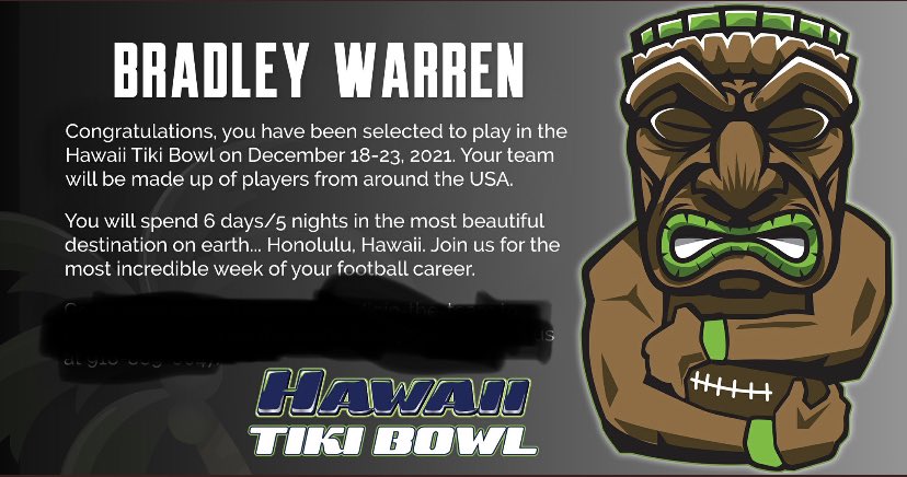 Thank you for the invite <a href="/HawaiiTikiBowl/">Hawaii Tiki Bowl</a>