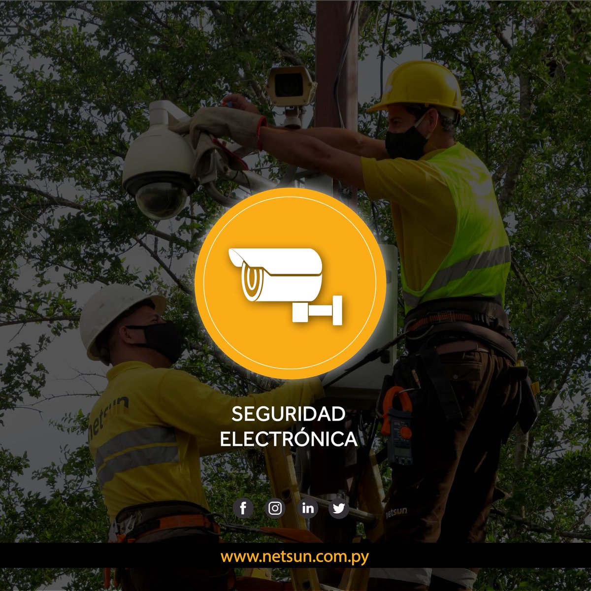 NetsunPy's tweet image. 👉Nuestros servicios: Seguridad Electrónica
En #Netsun te ofrecemos los mejores sistemas de #SeguridadElectronica adaptados a tus necesidades. Cotiza ya con nosotros: 
📲 wa.link/dxnm5k
📲Tel .: (021) 921 601