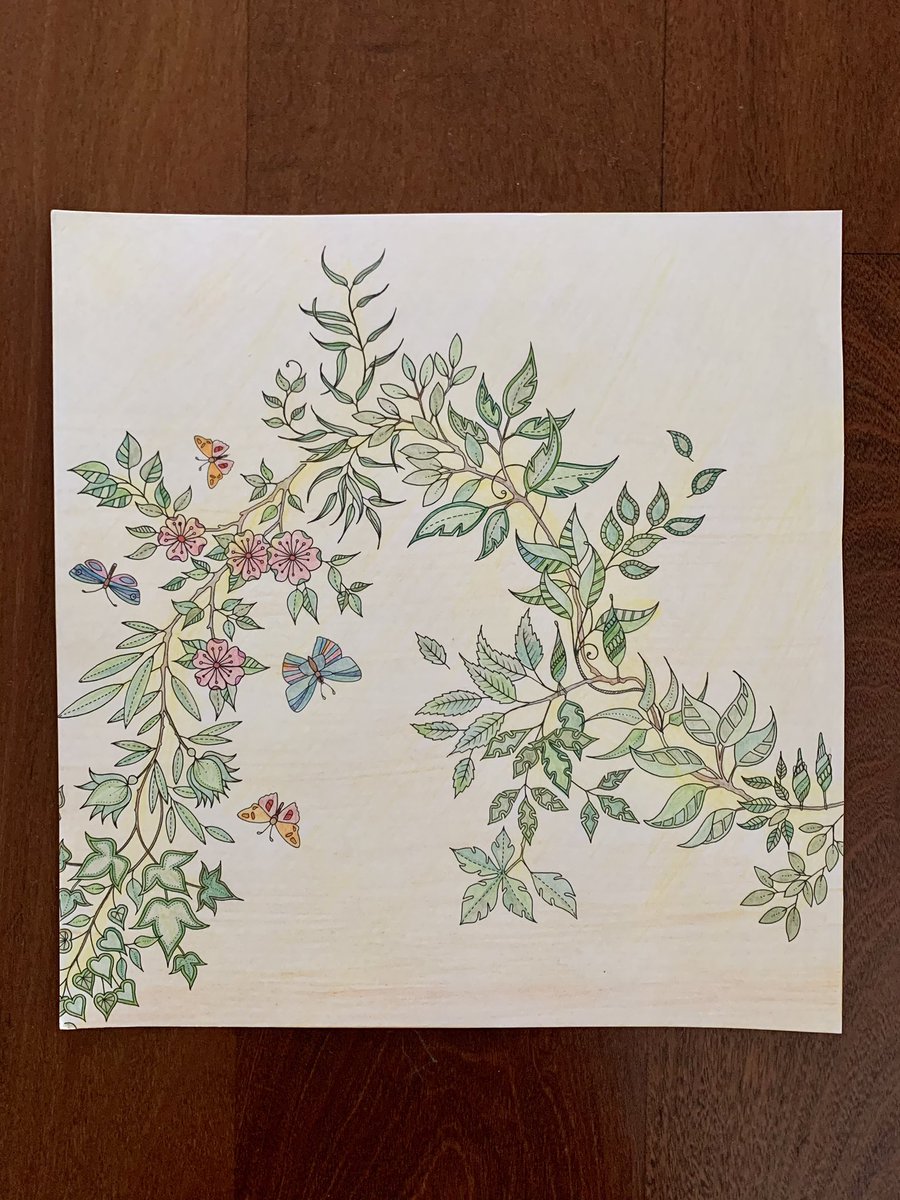 Actor, director, superstar, teacher and mind reader <a href="/brycedhoward/">Bryce Dallas Howard</a> colored this beautiful artwork by <a href="/johannabasford/">Johanna Basford</a> . You can own it by bidding, click the link in my bio to find out how. #brycedallashoward #art #jurassicworld #johannabasford