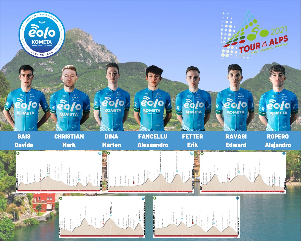 🔜1️⃣9️⃣ al 2️⃣3️⃣ la @EoloKometaTeam sarà al <a href="/Tourof_TheAlps/">Tour of The Alps</a> #TotA con <a href="/davide_bais/">Davide Bais</a> <a href="/MarkChristian8/">Mark Christian</a> <a href="/marciidina/">Marton Dina</a> Alessandro Fancellu <a href="/fettererik/">Erik Fetter</a> <a href="/edward_ravasi/">Edward Ravasi</a> <a href="/alexropero98/">Alejandro Ropero Molina</a> #WeAreTeam

📰 Presentazione 👇

ivanbassodailyblog.com/presentazione-…