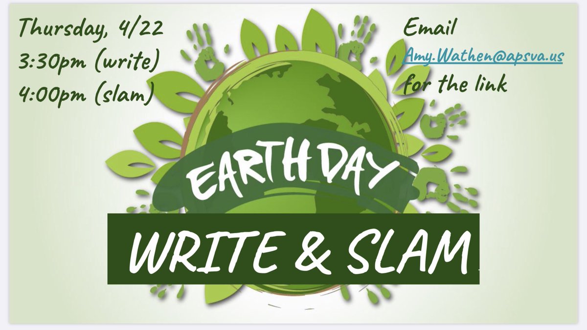 WakefieldPoetry's tweet photo. Today in Poetry Club we wrote poems about what we KNOW to be true (from @niqjames’ collage poetry prompts). 
NEXT THURSDAY IS THE WAKEFIELD POETRY CLUB 
🌎EARTH DAY🌍 
WRITE(3:30) &amp; SLAM(4pm)! 
EVERYONE IS INVITED! Email Amy.Wathen@apsva.us for the link! https://t.co/oQt3BybYzI