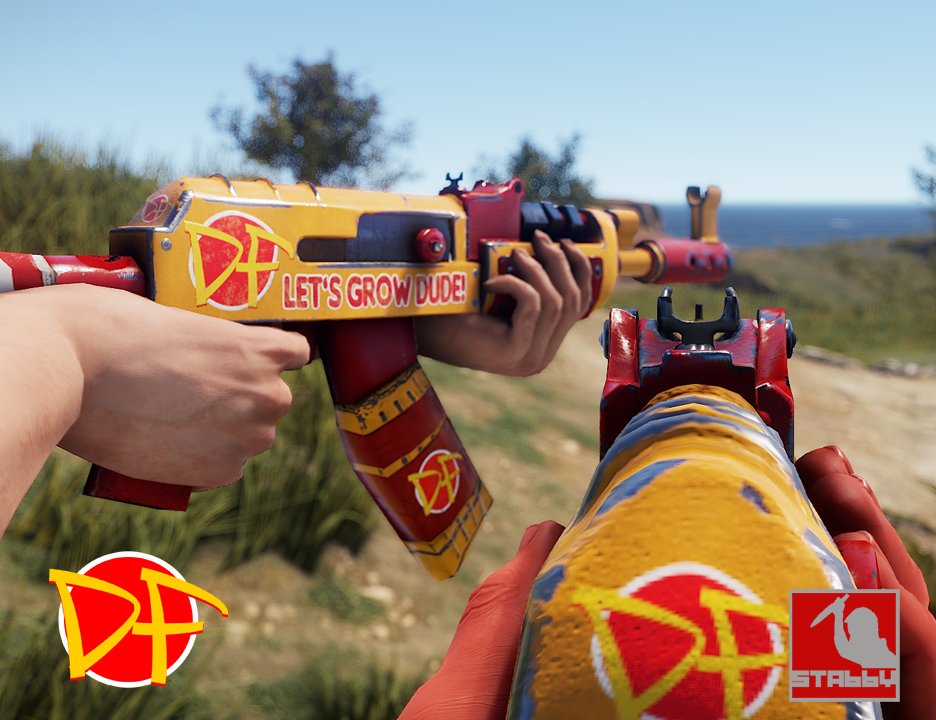 Horrorview's tweet image. Streamer Skin - Dafran-Chise AK-47! steamcommunity.com/sharedfiles/fi… #rust #rustskins #ruststreamer #twitchskins #skinsforrust