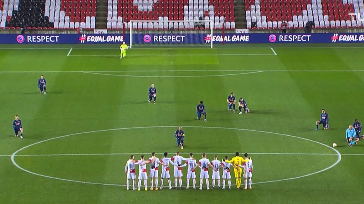 piersmorgan's tweet image. Kicking racism out of Europe... very proud of ⁦@Arsenal⁩ tonight, before and during the game. 👍