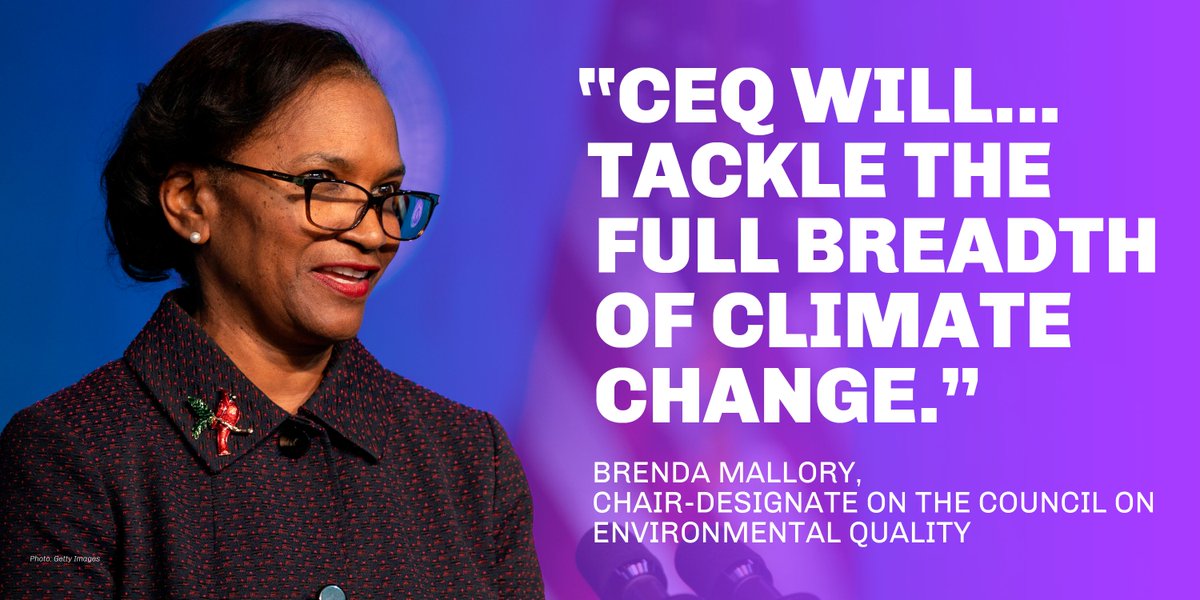 alaskawild's tweet photo. Congratulations to @Brenda_Mallory on her Senate confirmation as Chair of @WHCEQ. She is a proven leader with the experience necessary to implement President Biden’s ambitious climate agenda. #ProtectYourVoice #ConfirmClimate

https://t.co/iFvReZmVBH https://t.co/3Fjn4Gyx1M