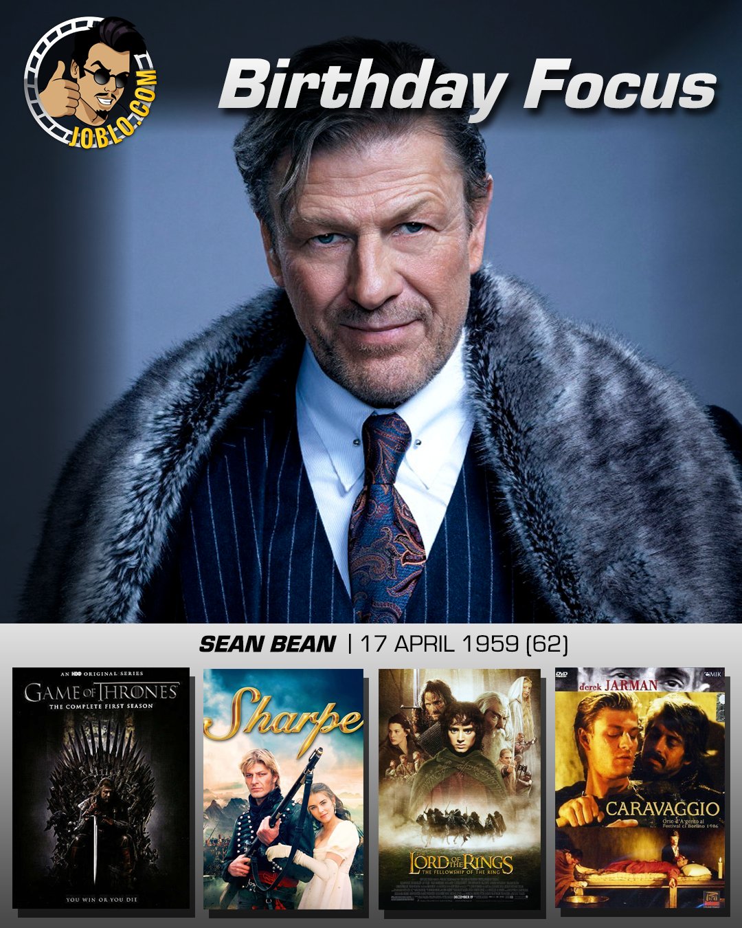 Wishing Sean Bean a very happy 62nd birthday! 