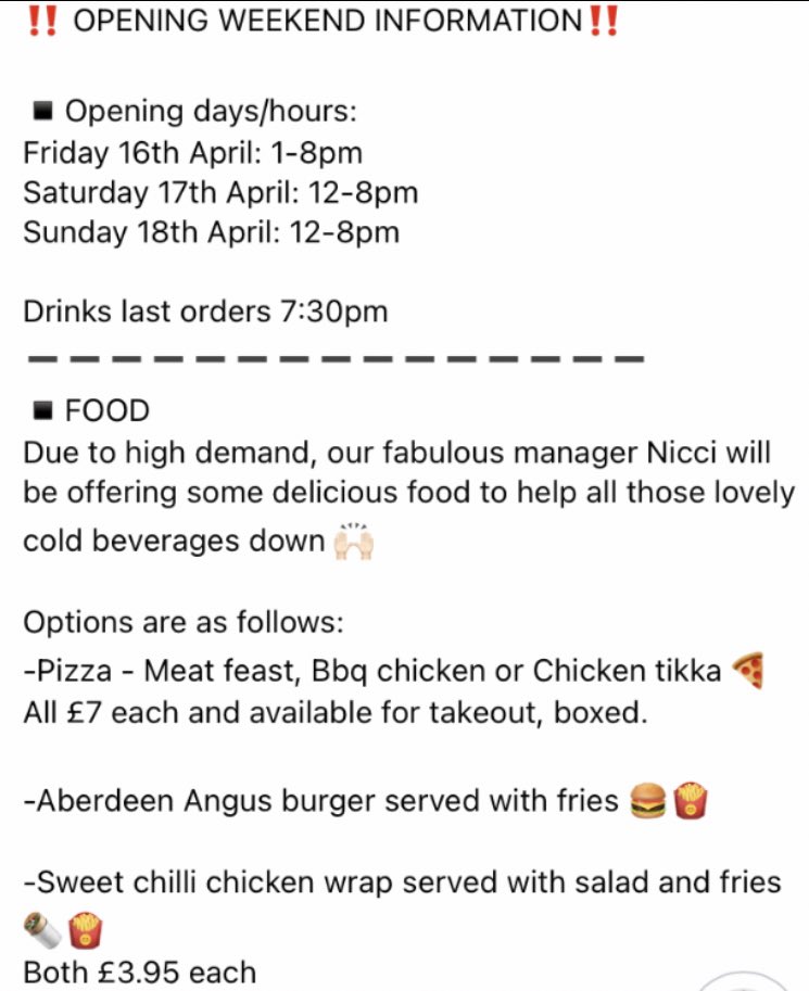 WinlatonRFC's tweet photo. ‼️OPENING WEEKEND INFORMATION‼️ https://t.co/QTWvpmCIU4
