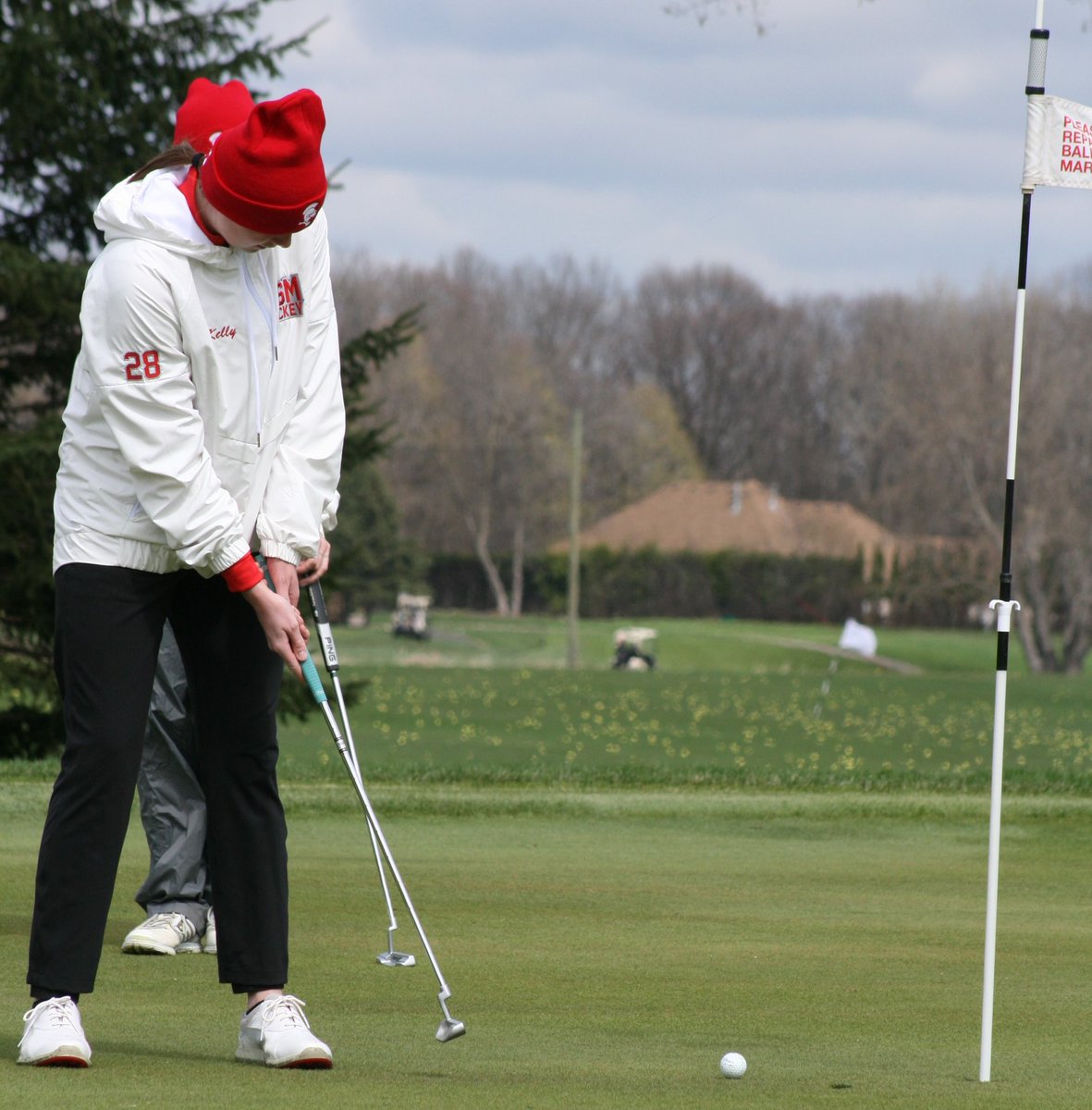 BSMGGolf's tweet image. Some more images from a cold &amp;amp; blustery season opener for the Red Knights. Team will be at Wild Marsh on Monday afternoon. 

@bsmredknights
@Jason0lson