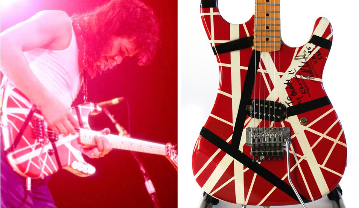 Eddie Van Halen’s $800K guitar, handmade at N.J. shop, now up for auction