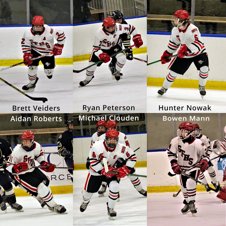 Award winners for our Championship Fed Team!

Ryan Peterson- All Fed Large School, 1st Team All-Catholic

Hunter Nowak- 1st Team All Catholic

Brett Veiders- 2nd Team All Catholic

Aidan Roberts- Honorable Mention

Michael Clouden- Honorable Mention

Bowen Mann- Honorable Mention