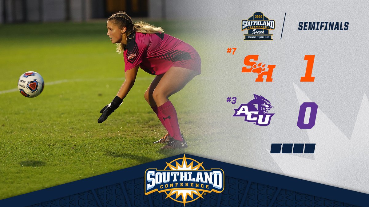 SouthlandSports's tweet photo. 𝕋𝕙𝕖 𝕂𝕒𝕣𝕕𝕚𝕒𝕔 𝕂𝕒𝕥𝕤 𝕤𝕥𝕣𝕚𝕜𝕖 𝕒𝕘𝕒𝕚𝕟❗️

No. 7⃣ Sam Houston knocks off No. 3⃣ Abilene Christian to advance to the 2⃣0⃣2⃣0⃣ #SouthlandStrong ⚽️ Championship! #EatEmUpKats https://t.co/xxj74IsAXj