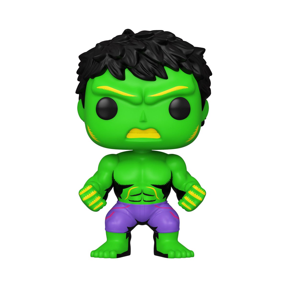 OriginalFunko's tweet image. RT &amp;amp; follow @OriginalFunko for the chance to WIN this Funko exclusive (Blacklight) Hulk Pop! #Funko #FunkoPop #Marvel #Hulk