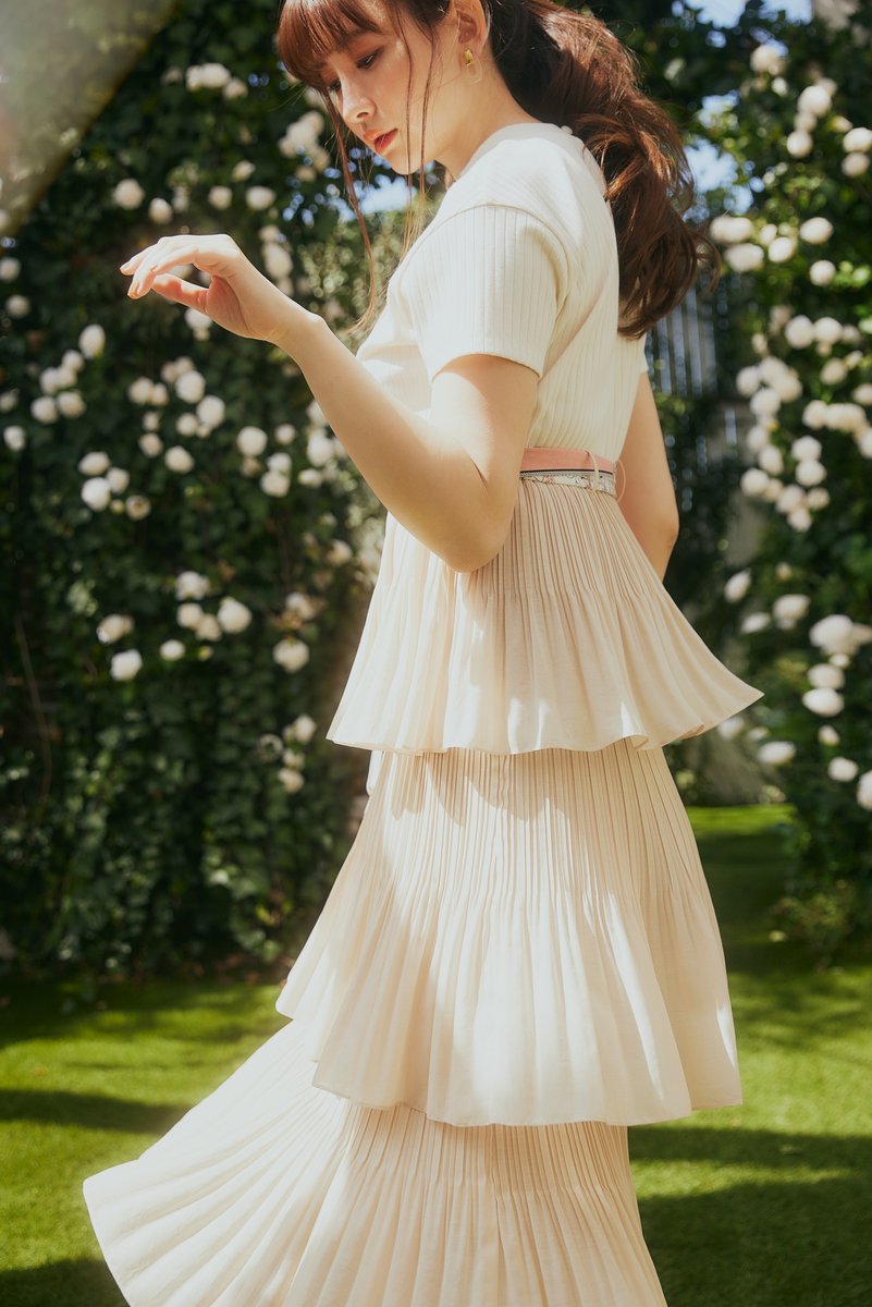 Herlipto Garden Party Ruffled Midi Dress