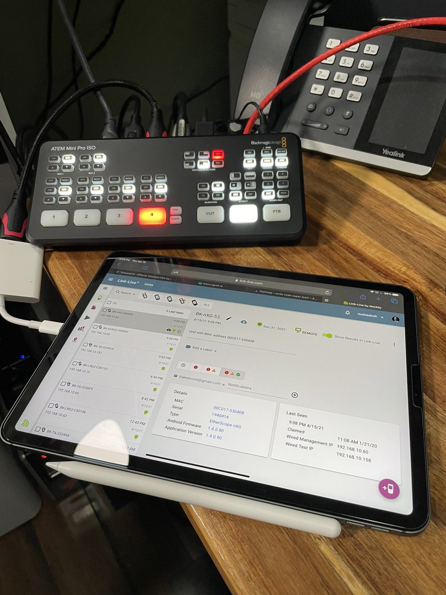 wifiacademy's tweet photo. Getting our equipment dialed in just right to deliver best in class content. #elgato #netally #wireless #training https://t.co/7gJNM78HUN